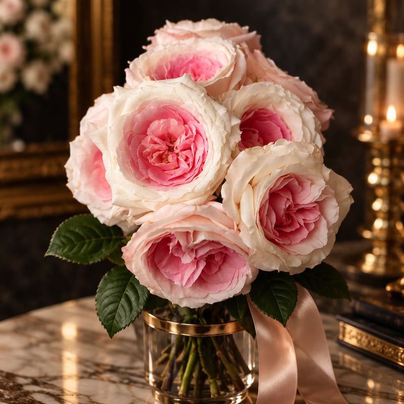 Garden Roses — Light Pink